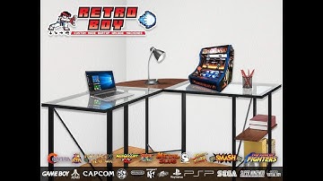 10” Mortal Kombat II Mini Arcade Machine with Hyperspin, Brief Test & Real Gameplay