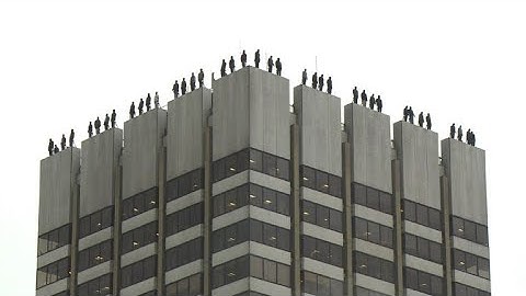 London statues draw attention to suicide prevention