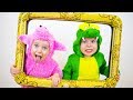 Gaby and Alex - The Animal Sounds Song - kids songs