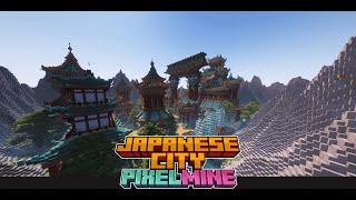 Japanese City [Minecraft Build Timelapse]