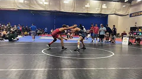 Jacob Coral Summer Nationals and Hofstra  135lbs