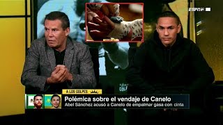 Canelo Utilizó Vendaje Ilegal Contra Golovkin | Gallo Estrada y Gallito Orucuta