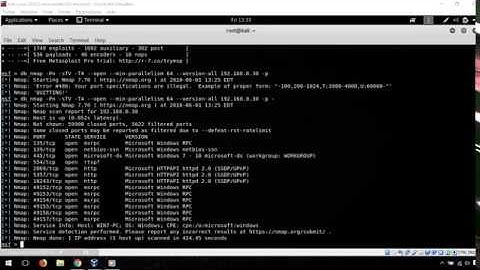 Port scanning with the db_nmap way