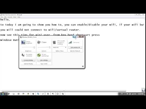 ቪዲዮ: ያለ Hotkeys በላፕቶፕ ላይ Wi Fi ን እንዴት ማብራት እንደሚቻል