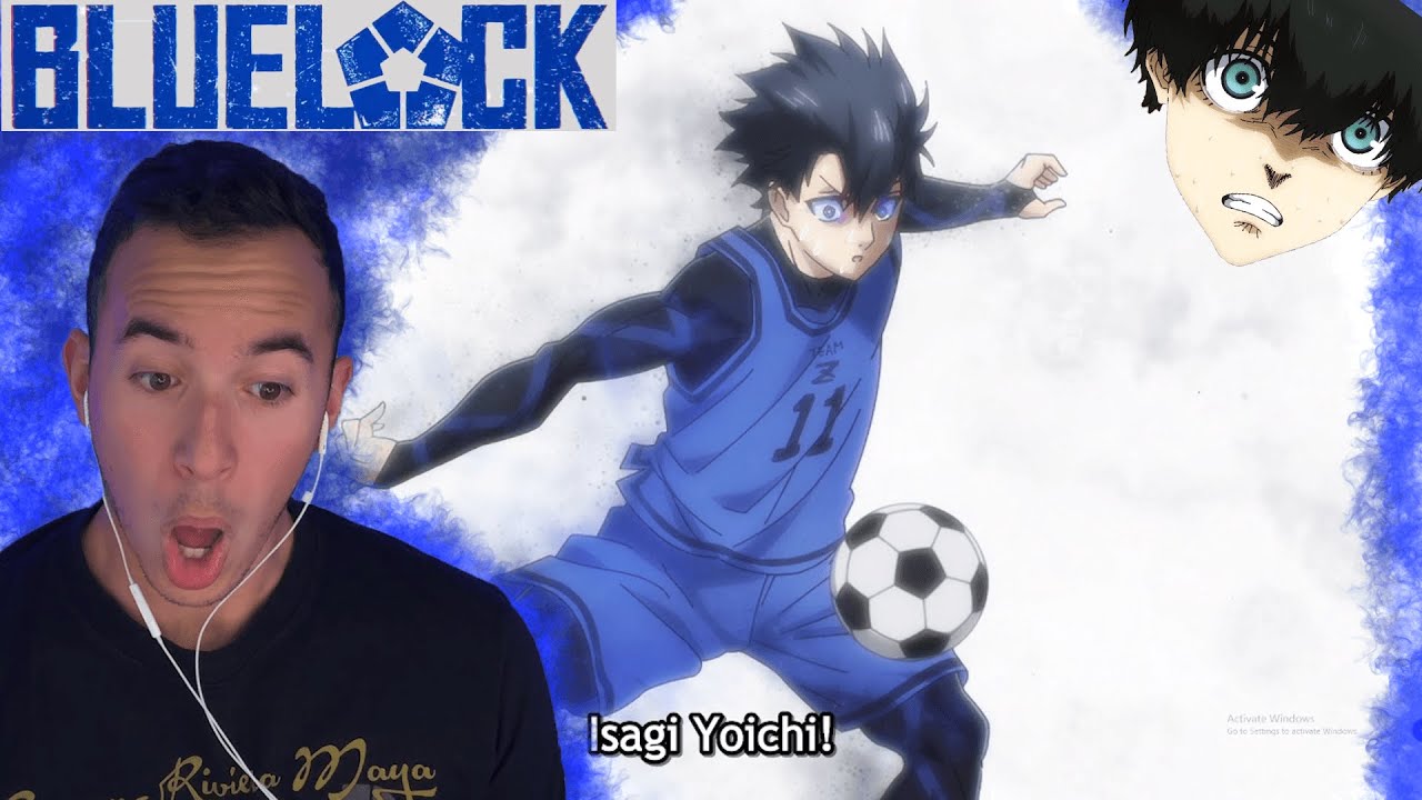 BLUE LOCK EPISODE 5 REACTION  ISAGI IS REBORN AS A STRIKER 