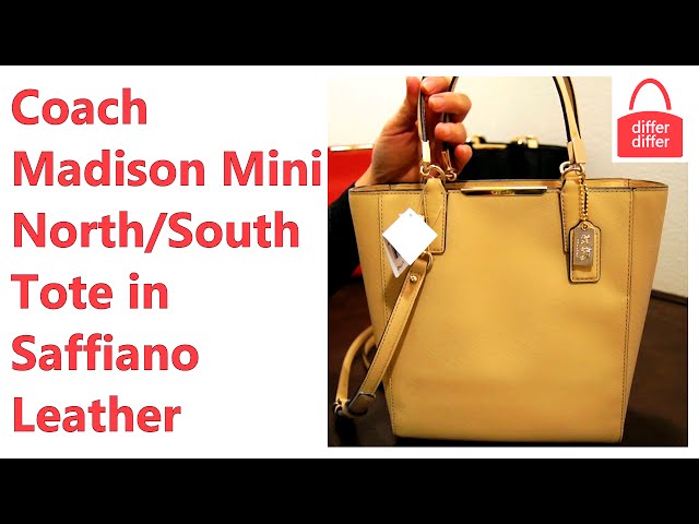 Coach Madison Mini North/South Tote in Saffiano Leather 29001 