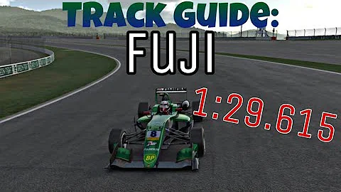 iRacing F3 Track Guide: Fuji - No Chicane | S4 2022 Week 2 | 1:29.615 - Fixed Setup