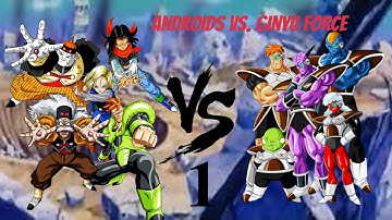 DragonBallZ BT3 Team Battles# 1: The Androids vs. The Ginyu Force (Repost)