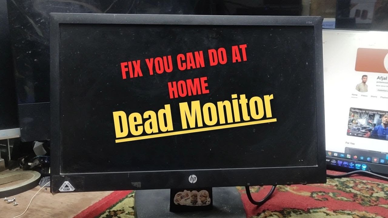 Dead Monitor? Easy DIY Fix You Can Do at Home! (2025 Guide) || Created ...