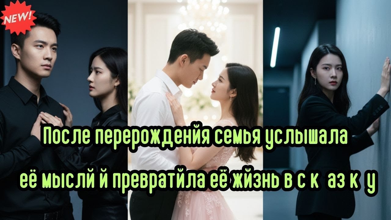После перерождения семья услышала её мысли и превратила её жизнь в сказку #семейнаядрама #второйшанс