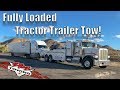 Tractor Trailer Tow To Fontana | 118,000 Pounds Gross