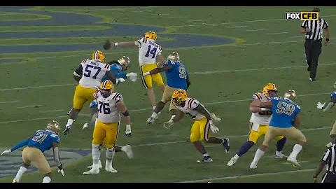 Max Johnson (LSU QB) vs UCLA (2021)