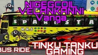 # bus simulator Indonesia # bus gaming VELANKANNI BUS RIDE screenshot 4