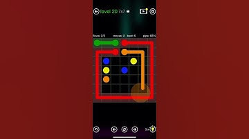 Flow Free - Intro - Classic - 7x7 Medium - Level 20