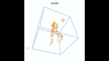 daily pose rotation exercise day 252 #drawing #art #perspective #procreate