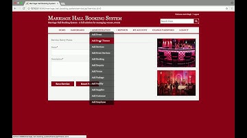 Marriage Hall Booking System | Java JSP Servlet Project Tutorial | Java JSP CRUD Project
