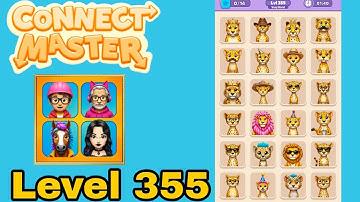 Connect master match puzzle level 355 solution walkthrough 