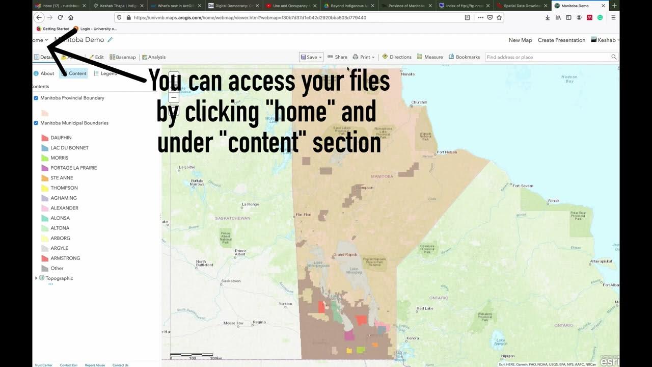 ArcGIS Online tutorial // Part 2 // Importing shapefiles, making maps ...
