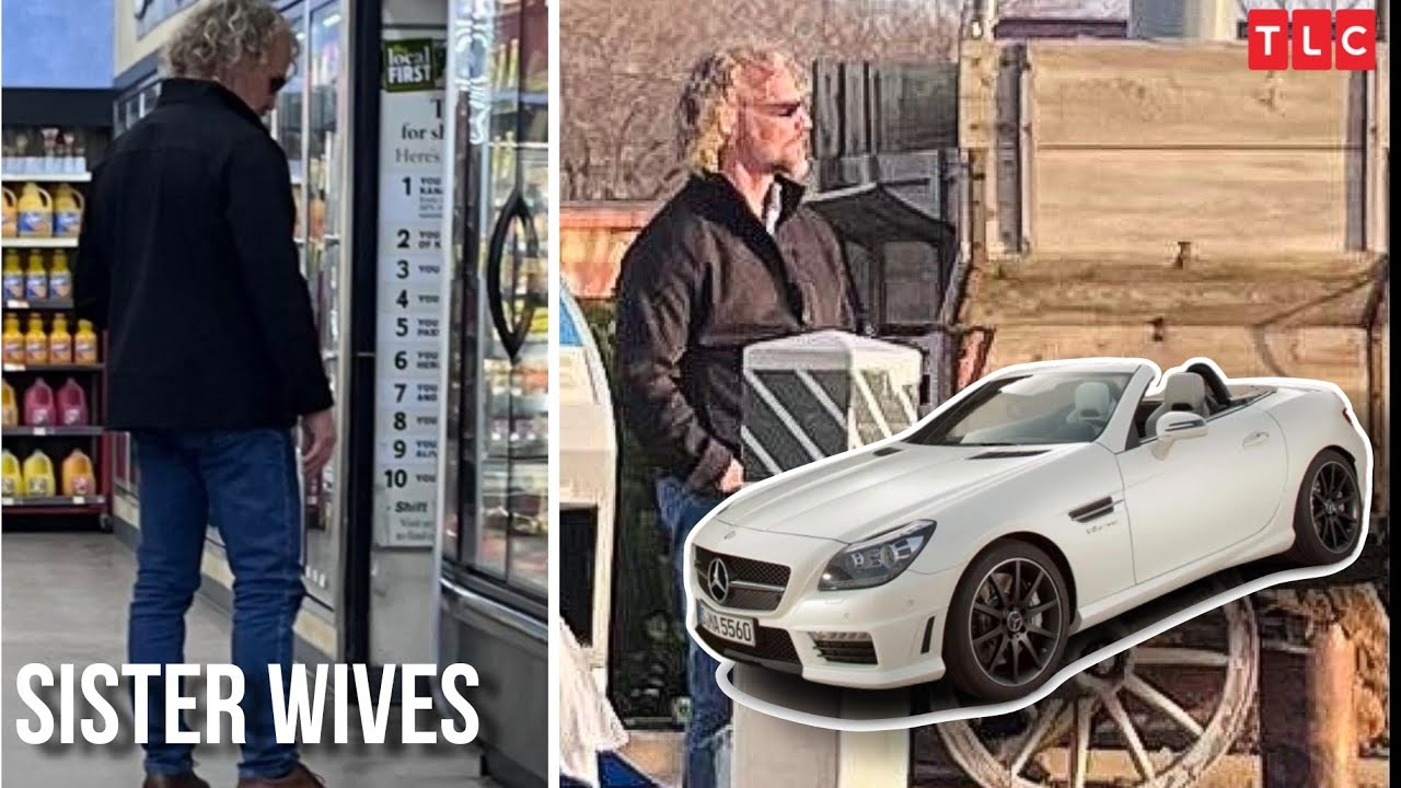 SISTER WIVES Exclusive - Kody Brown Spotted in Utah driving Mercedes  Convertible - YouTube