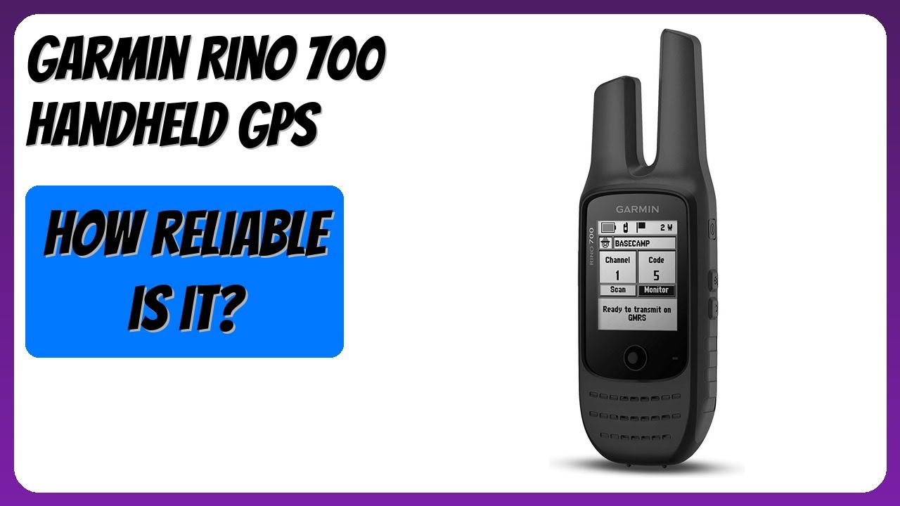 REVIEW (2026): Garmin Rino 700 Handheld GPS. Features