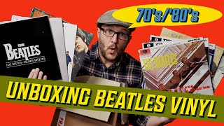 Unboxing Beatles UK 70's & 80's Vinyl Treasures | AUDIOPHILE