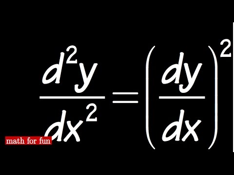 Math For Fun 16 2nd Derivative Rule Youtube