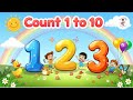 Count 1 to 10 | Numbers Song for Kids | Learn Counting with Animation | Learning with Rhymes