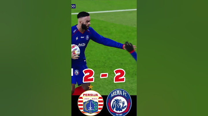 PERSIJA JAKARTA 2-2 AREMA FC - PIALA PRESIDEN 2024#shorts
