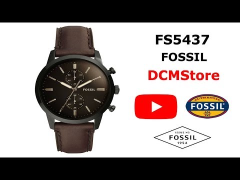 FS5437 Fossil Townsman Chronograph Brown Dial