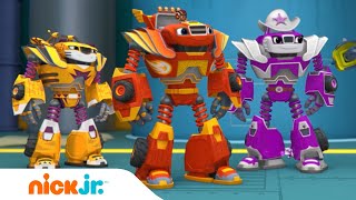 Blaze y los Monster Machines | ¡Blaze y sus amigos se transforman en robots fuertes! | Nick Jr. screenshot 5