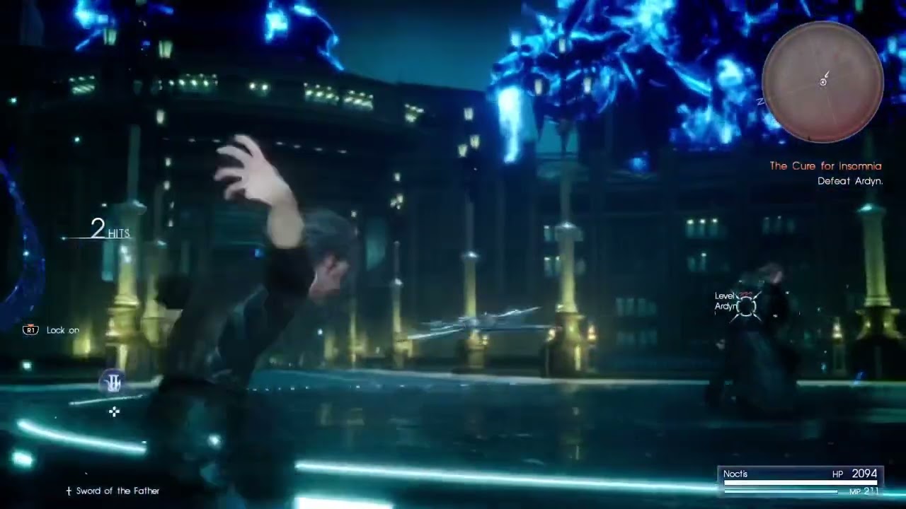 Noctis VS Ardyn Finishing blow (with pocket edition dialogue.)