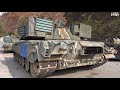 Engine Starting ROK Army T-80U Tank/육군 3기갑여단 T-80전차 엔진스타트 [ridereye]