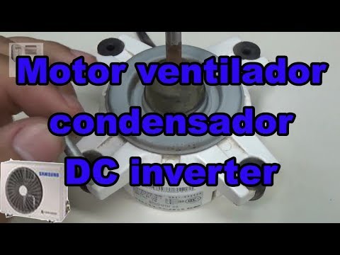 Motor ventilador del condensador DC inverter