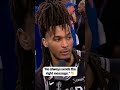 Stephon Castle on Wemby's leadership after winning Game 3 of the NBA Finals 🤝
