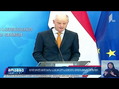 ნიდერლანდების საგარეო საქმეთა მინისტრის ვიზიტი