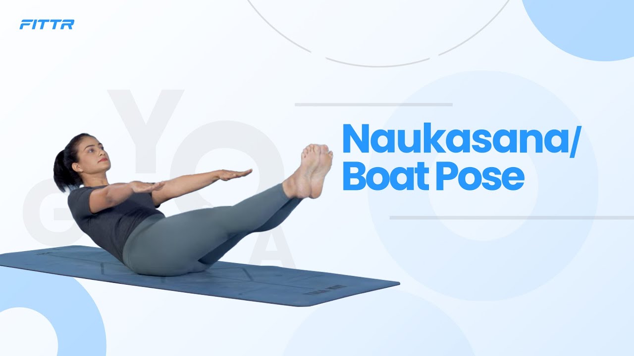 Boat Pose (Navasana) Asana. Vector Illustrated Poster Template with Girl  Doing Yoga Exercises Stock Vector - Illustration of exercise, boat: 67962531