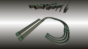 Modular Sci-Fi Set Wip 96 Blender 2.75a - Pipe elements