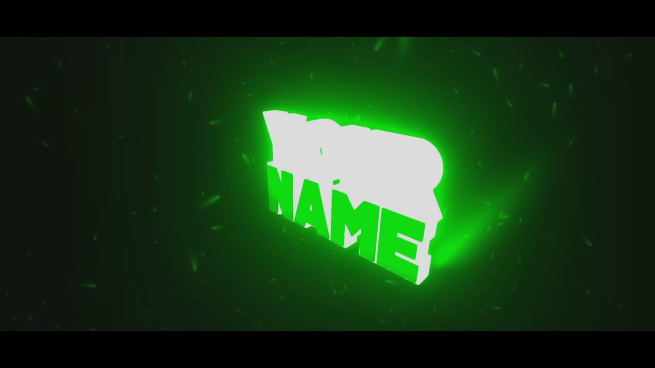 FREE 3D INTRO [YourName] - YouTube