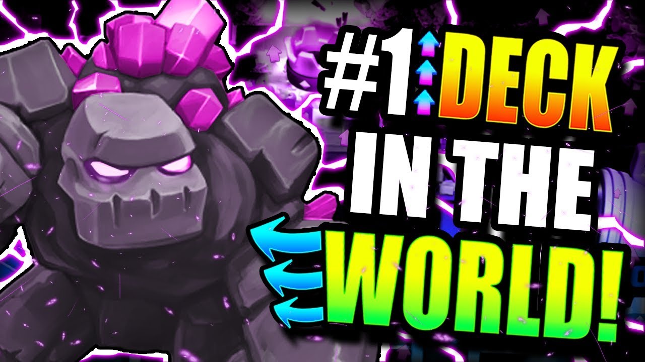 RoyalePros (Team CMC Bot) on X: New @Mhero1 Upload! Golem Lightning  Deck Diegoオピ 6800 👈 Best Golem deck in clash Royale feat. @DieguinhoCr2  Deck:  Watch here:    / X