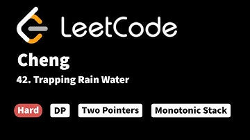 LeetCode 42. Trapping Rain Water