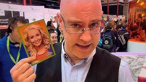 RTÉjr visit the BT Young Scientist and Technology Exhibition 2014