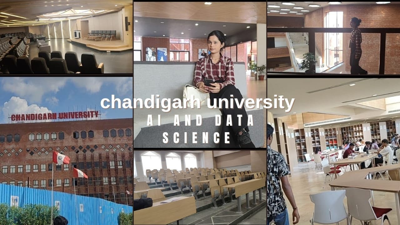 chandigarh university campus tour | data science & AI # ...