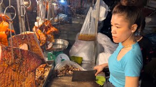 None stop orderingYou should try crispy pig’s belly and ducks-Cambodian Street Food