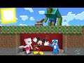 ماين كرافت لكن انا و ميكي ماوس سوينا مقلب في الزومبي العملاق 