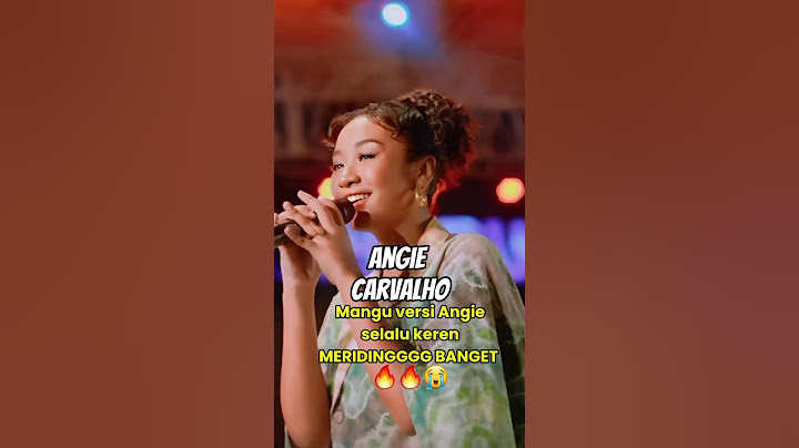Candu banget Mangu versi angie carvalho😭