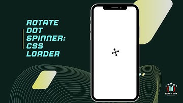 11. Rotate Dot Spinner | CSS Loader Animation #css #webdevelopment #react