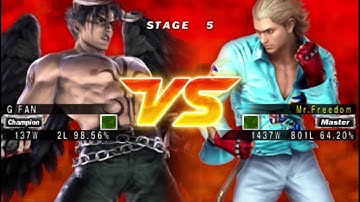Tekken 5 PPSSPPv1.6.3 Dojo With Devil Jin part19