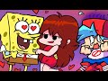 SPONGEBOB VS BOYFRIEND EVIL LOVE TRIANGLE - Friday Night Funkin Animation