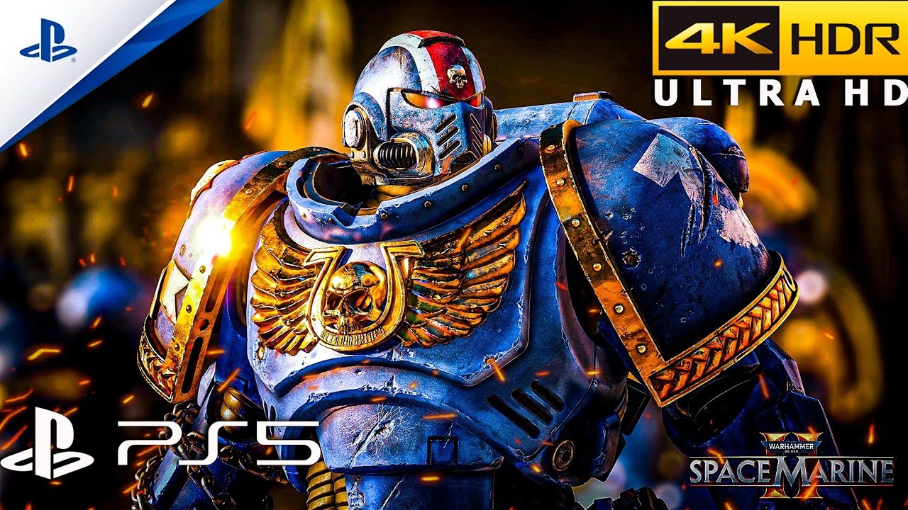 (PS5) Warhammer 40K Space Marine 2 | ULTRA High Graphics Gameplay [4K ...