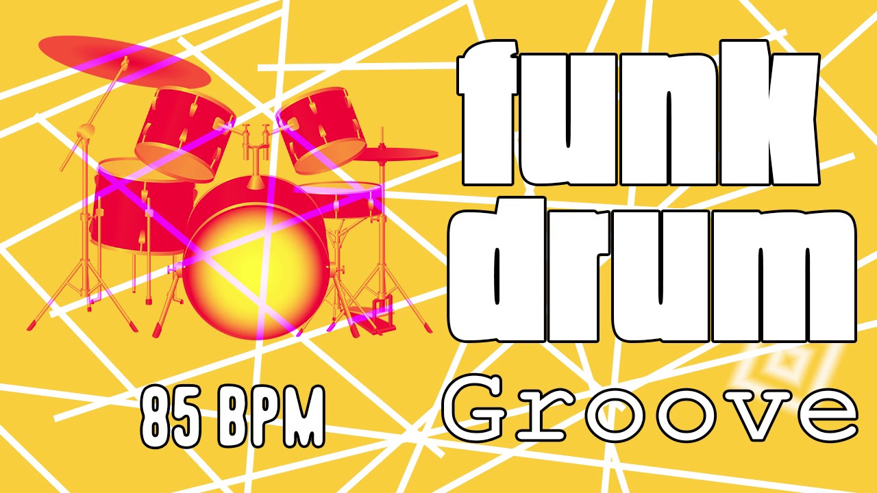 Drum Track Funk Beat 85 BPM YouTube